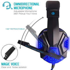 หูฟัง Proairphone Gaming PCgaming,ชุดหูฟัง PS4ชุดหูฟัง USB หูฟังเกมคอมพิวเตอร์และหูฟัง - Product Image 3