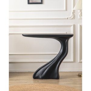 Phòng khách hiện đại giao diện điều khiển Bảng ánh sáng sang trọng Bắc Âu hiện đại lối vào màu đen trắng hành lang gỗ giao diện điều khiển Bảng - Product Image 3