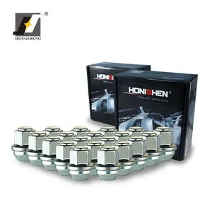 Thép không gỉ Lug Nut 13/16 "Hex bulge acorn bánh xe Lug Nuts 13209