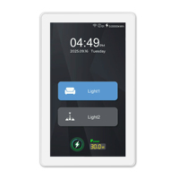 Interruptor Inteligente Tuya WiFi Zigbee LCD, 30W PD USB-C, Carga Rápida, Interruptor de Luz Táctil de Pared, Control por Voz, Alexa, Asistente de Google
