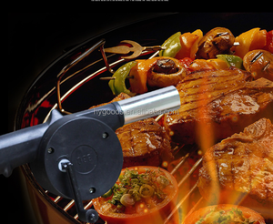Portable Manual Blower Barbecue <strong>Tool</strong> for Picnic Camping Combustion <strong>Fire</strong> Bellows air Blower Outdoor Hand Crank Bbq Fan Blower - Product Image 2