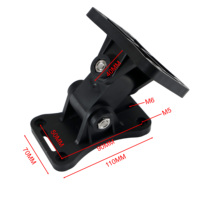 ABS X + Y braket dudukan Panel surya Mini, Aksesori dudukan dinding Monitor Speaker Surround Studio