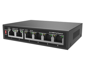 สวิตช์ PoE อัจฉริยะ 6 พอร์ต 10/100M ระดับวิศวกรรม สำหรับกล้องวงจรปิด - Product Image 4