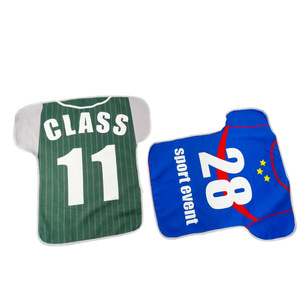 Jersey Shaped Sports <b>Towel</b> 43x45cm <b>Microfiber</b> Customizable For Sport Event Support - Product Image 2