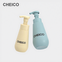 Flacon pompe en mousse PE 200 ml pour savon liquide et crème pour le visage, emballage cosmétique, série de soins de la peau, nettoyage, OEM