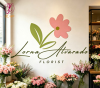 Letrero Luminoso Dorado con Espejo, Letrero Acrílico Personalizado, Luz de Pared 3D, Adhesivo Decorativo con Logotipo, Letrero LED con Letras para Salón de Belleza