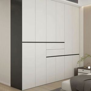 Armoires modernes de style minimaliste, meubles de chambre à coucher, dressing pour le rangement des vêtements à la maison - Product Image 5