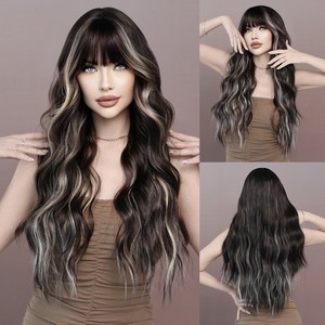 Wholesale New Fashion 70cm Long Body Wave Color Mixed <strong>Lolita</strong> <strong>Wig</strong> Halloween Party Hair For Women Synthetic Anime Cosplay <strong>Wig</strong> - Product Image 1