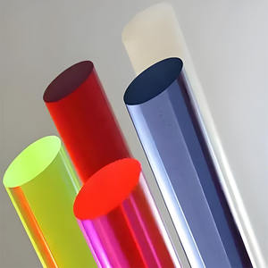 Tiges rondes en acrylique polyvalent Longueurs multiples Excellente transmission de la lumière Idéal pour les prototypes d'ingénierie, les utilisations industrielles - Product Image 4