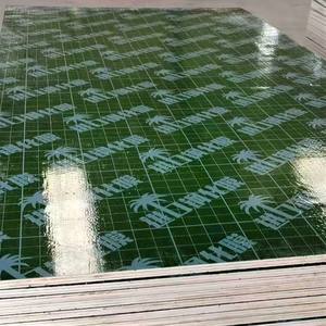 Panel de Encofrado Reutilizable de Plástico Verde Recubierto de Película para Construcción, Material de Construcción, Encofrado de Losas y Columnas - Product Image 4