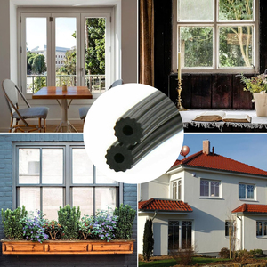 Estriado de espuma de retención de pantalla de aplicación exterior en diferentes tamaños y tipos para puertas y <span class=keywords><strong>ventanas</strong></span> - Product Image 6