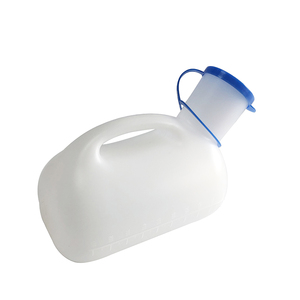 Reusable for Men and Women Standing <strong>Male</strong> Plastic White Large Capacity <strong>Urine</strong> Travel <strong>Bottle</strong> With Funnel - Product Image 2
