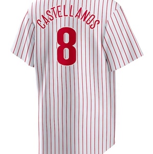 Pronto per la spedizione philello Nick Castellanos maglia da Baseball cucita di migliore qualità - Product Image 1