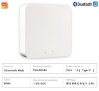 Centro de Control Inteligente para el Hogar Tuya 4G Inalámbrico Multimodo, Alimentado por USB, Compatible con Wi-Fi, ZigBee 3.0 y BLE, Control por Aplicación, Ideal para Hoteles