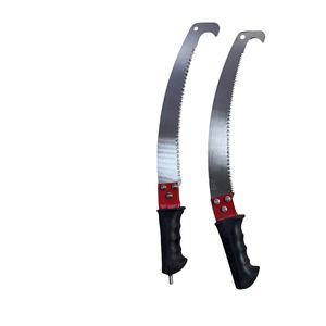 High Carbon Steel Hand Saw 59cm Double Hook Manual Tree Saw For High Altitude Cutting With Rubber Handle - Product Image 2