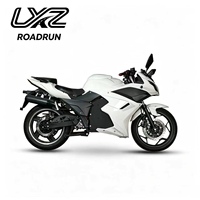 Nouvelle conception de moto électrique de tourisme pour adultes 72V, moteur 3000W 5000W, moto sportive puissante avec une vitesse maximale de >80 km/h et une autonomie de 40-150 km