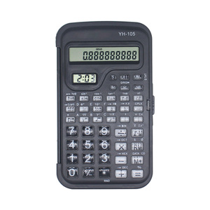 Đồng hồ kỹ thuật số Đồng hồ học sinh tiểu học toán lật nắp bảo vệ Bỏ Túi 56 Chức năng Máy tính khoa học kỹ thuật số 105B - Product Image 2