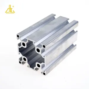 Aluminium Extrusion 2020 3030 4040 4545 3090 3060 4080 V T Slot Profiles Is Alloy Shenzhen / Guangzhou / FOSHAN 6000 Series ±1%