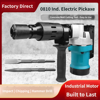 Perceuse électrique professionnelle industrielle 220V du fabricant – Kit de perceuses à percussion puissantes pour démolition, brisage et destruction