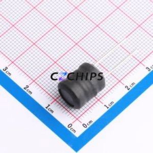 Inductor de Anillo de Color XR10*12-821K-L / Componente de Orificio Pasante (THT), D10xL12mm 820uH 10% 480mA 1.25Ohm - Product Image 2
