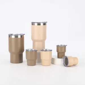 क्लासिक शैली कार 330ml ड्रम बड़ी क्षमता यात्रा कॉफी कप, व्यक्तिगत रंग पैटर्न लोगो - Product Image 4