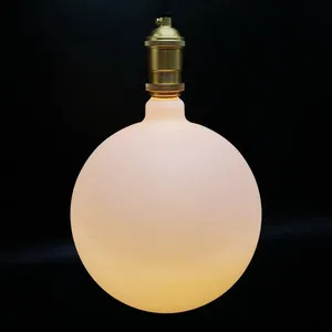 Gran G40 G125 Bombilla de globo blanco suave Bombillas LED de luz de ahorro de energía de 6 vatios con enchufe E26