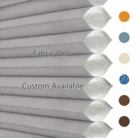 Tissu pour stores plissés alvéolés innovants (ODM/OEM) pour portes et fenêtres, idéal pour rideaux et écrans.