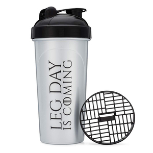 Botella de plástico sin Bpa para <span class=keywords><strong>Fitness</strong></span>, mezclador deportivo de proteína para gimnasio, con logotipo personalizado - Product Image 4