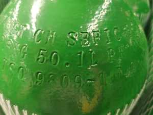 Réservoir à hélium portable pour ballons, cylindre de gaz, en acier, 300 bars, 50l, 53KG, offre spéciale, livraison gratuite - Product Image 2