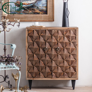 [Brand] Solid Wood Carved <b>Sideboard</b> Cabinet A1999 Storage Living Room Cabinet - Product Image 3