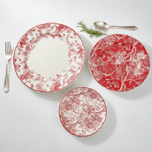 Juego de Platos de Porcelana Fina de Lujo al por Mayor, Ecológicos, con Diseño de Plantas, para Bodas y Regalos Empresariales - Product Image 2