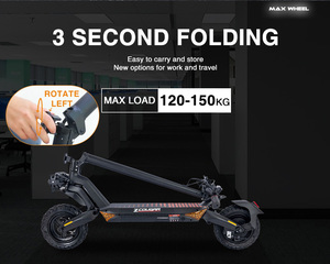 Nuevo Modelo 2026 de Scooters Plegables Todoterreno para Adultos, Scooter Eléctrico de 2 Ruedas - Product Image 4