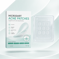 Patchs Hydrocolloïdes Microneedle Puissants de Qualité Médicale à l'Acide Salicylique et à l'Huile d'Arbre à Thé pour l'Acné et les Imperfections du Visage, Marque Privée