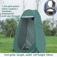 Nouvelle Tente de Douche et de Toilette Pop-up Portable pour Camping, Abri d'Intimité Extérieur
