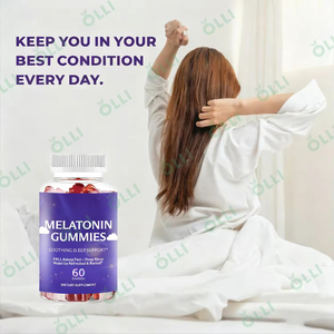 VitaHall <span class=keywords><strong>Caramelle</strong></span> Gommose Vegane Biologiche per il Sonno Senza Zucchero per Adulti Buon Sonno Profondo 5mg Melatonina - Product Image 4