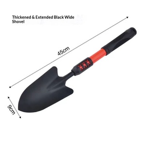 Outils de jardinage pour planter des fleurs et des légumes, petite pelle pour creuser la terre, pour l'intérieur et l'extérieur, balcon, désherbage, ameublissement du sol, pelle en fer - Product Image 5