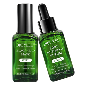 BREYLEE tea tree <span class=keywords><strong>point</strong></span> <span class=keywords><strong>noir</strong></span> extracteur kit nez masque <span class=keywords><strong>pour</strong></span> <span class=keywords><strong>enlever</strong></span> les bandes - Product Image 4