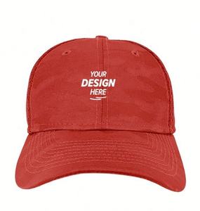 Casquette de baseball d'extérieur unisexe bicolore à 6 panneaux, bord incurvé, broderie 3D personnalisée, logo, tissu en coton, impression en relief à carreaux - Product Image 2