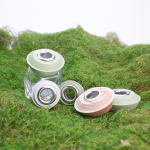 Vietnam WeWood Eco-Friendly Plastic Aromatherapy Bottle Lids New Design Wood Cover Pump Sprayer Bottles Packaging with Screw Cap - Product Image 3