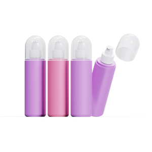 Choebe xi lanh mới đầy màu sắc cảm ứng mềm mại PE chăm sóc da huyết thanh điều hòa bóp bơm phun Lotion lỏng chai với nắp rõ ràng - Product Image 3