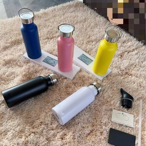 Luxury Stainless Steel Double Wall Vacuum Insulated Tumbler with Flip up Straw Dishwasher Safe for Gift - Product Image 3