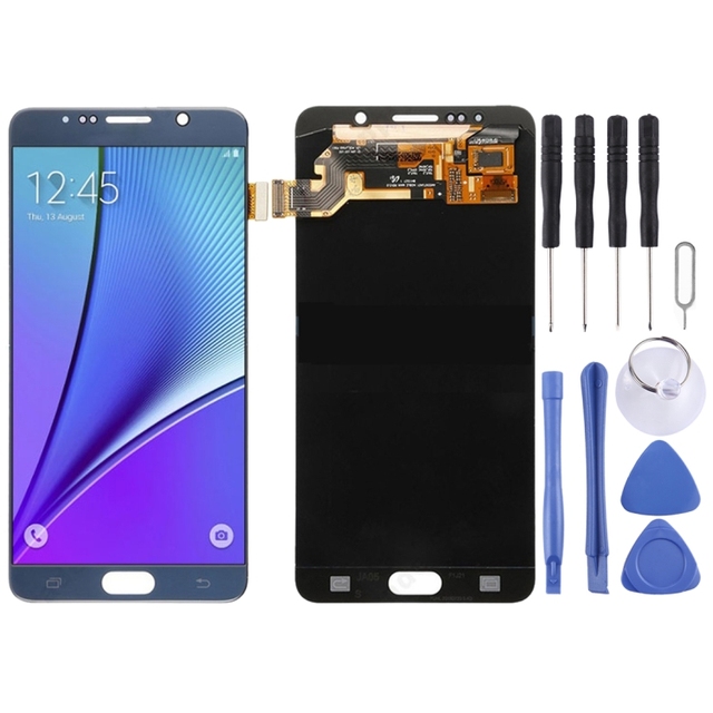 5.7 Inch Original LCD Screen and Digitizer Full Assembly for Galaxy Note 5 / N9200, N920I, N920G, N920G/DS, N920T, N920A