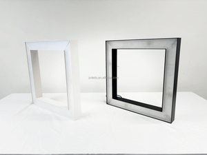 Индивидуальный Размер квадратный и прямоугольный светодиодный линейный кулон шарнирный Светодиодный линейный светильник для офисных применений - Product Image 5