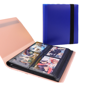 Classeur à Cartes à Collectionner, <span class=keywords><strong>Album</strong></span> à 4 Poches <span class=keywords><strong>pour</strong></span> Cartes de Baseball, Rangement Sportif de Collection, Protection, 20 Pages <span class=keywords><strong>pour</strong></span> Jusqu'à 160 Cartes - Product Image 1