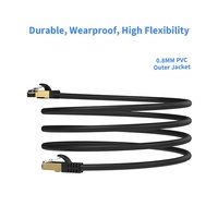 40gbps 2000Mhz Câble Réseau Cat8 15 Mètres Chat 8 Câble Ethernet 50ft Cat8 Câble