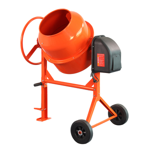 <span class=keywords><strong>Mixer</strong></span> beton listrik, mesin kecil dengan dua roda untuk mencampur inti semen komponen Motor - Product Image 3