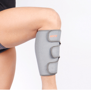 Sabuk penopang kompresi penjepit betis pembungkus splint Neoprene untuk pria dan wanita Strain, sobek, cedera kaki bawah - Product Image 1