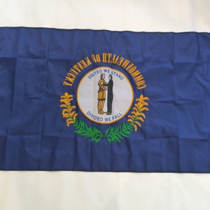 Hot Sale Kentucky Embroidered 3X5FT Pennant Durable 210D Oxford Cloth U.S. 50 State <b>Flags</b> Strong and Resistant - Product Image 4