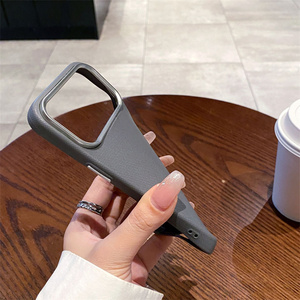 Custodia per Cellulare di Lusso con Design Texturizzato per iPhone 17 Pro Max 17 Air 16 15 14 13 12, Antiurto, Semplice, in TPU Morbido - Product Image 5