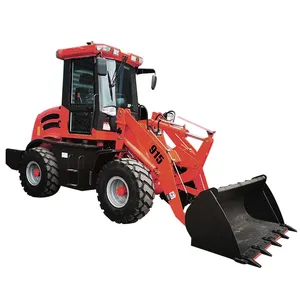 EPA Tier4 Engine Optional 1.5 Ton Payloader Articulated Mini Wheel Loader Diesel 4x4 With CE